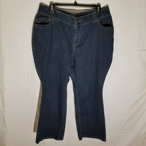 Lane Bryant Womans Distinctly Boot Jeans Size 16
